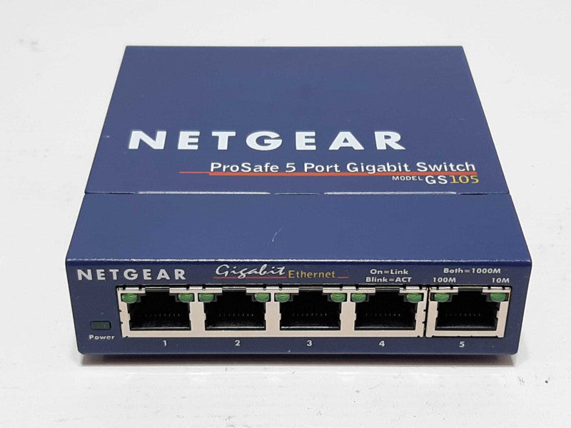 NETGEAR ProSafe GS105v3 5-Port Gigabit Ethernet Switch  +