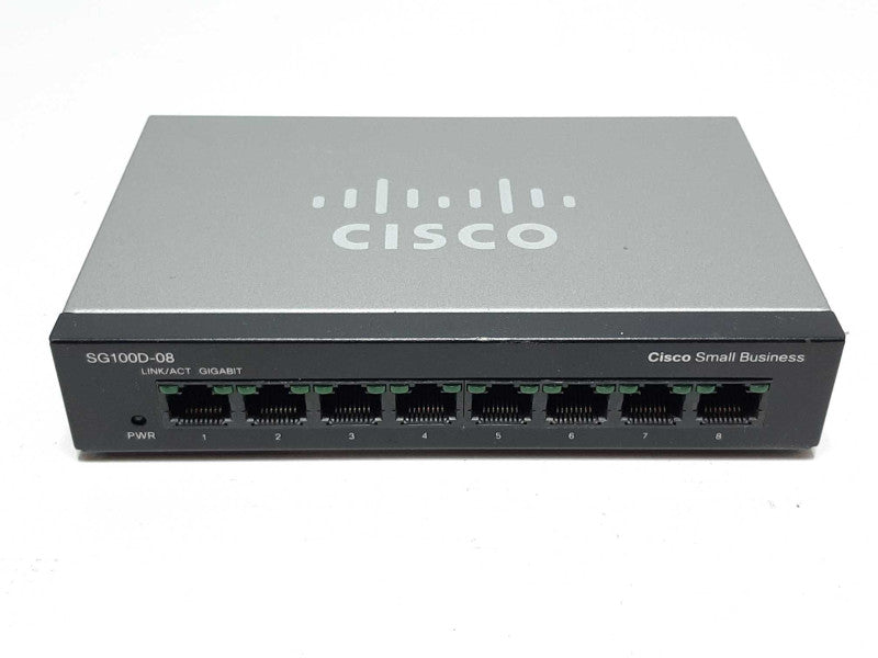 Cisco Small Business SG100D-08 v2 08-Port Gigabit Ethernet Switch +
