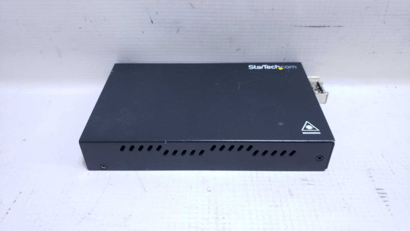 StarTech.com Gigabit Ethernet Copper-to-Fiber Media Converter - SM LC [