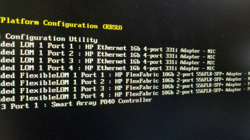 HP Proliant DL380 Gen9, 2x E5-2660 v3 2.6GHz 10C/ 128GB, Array P840, NO HDDs ~