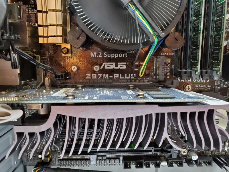 Custom PC Asus Z97M-Plus Core i5-4670@3.4 GHz 16GB Ram No HDD Nvidia GT610 2GB +QTY- (