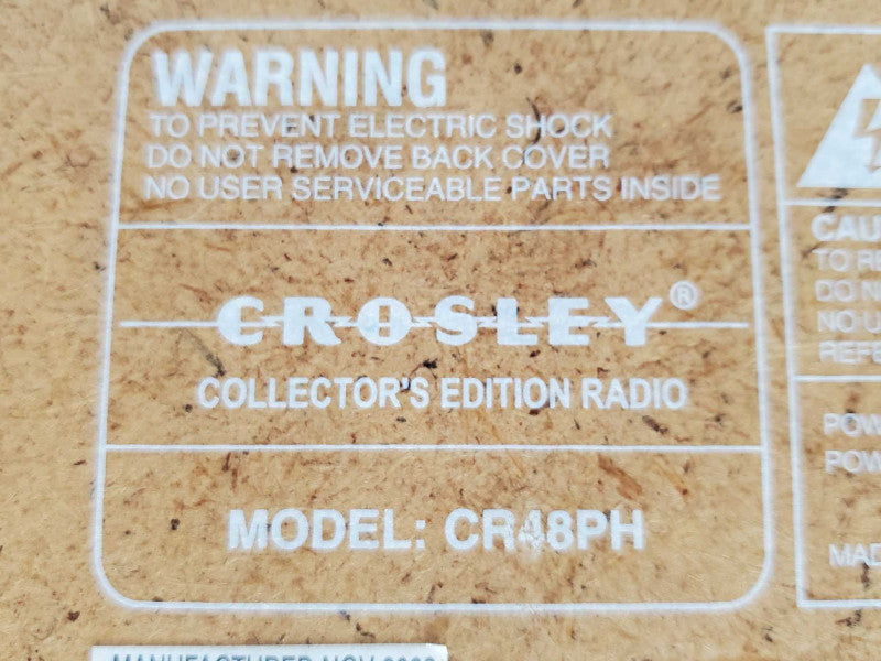 Crosley CR48PH Record Player (AS-IS) |