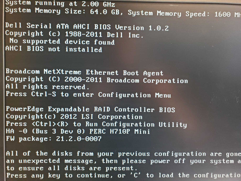 Dell PowerEdge R620, 2x Xeon E5-2650 2.0GHz, 64GB, H710p Mini, 2xPSU, 2.5 _