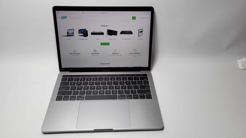 MacBook Pro 13-inch 2016 with TouchBar i7 CPU 16GB RAM & 256GB Storage READ -