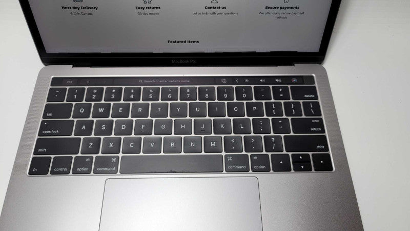 MacBook Pro 13-inch 2016 with TouchBar i7 CPU 16GB RAM & 256GB Storage READ -