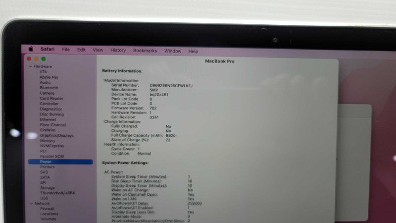MacBook Pro Retina 15-inch Mid 2015 with i7 CPU 16GB RAM & 512GB Storage  -