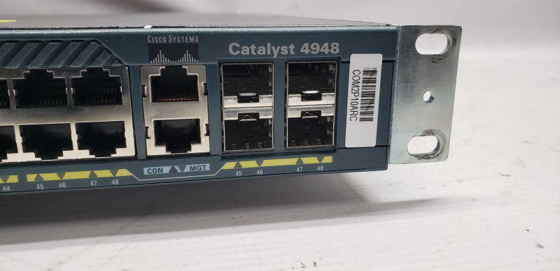 CISCO Catalyst 4948 WS-C4948 S V06 / FACTORY RESET #