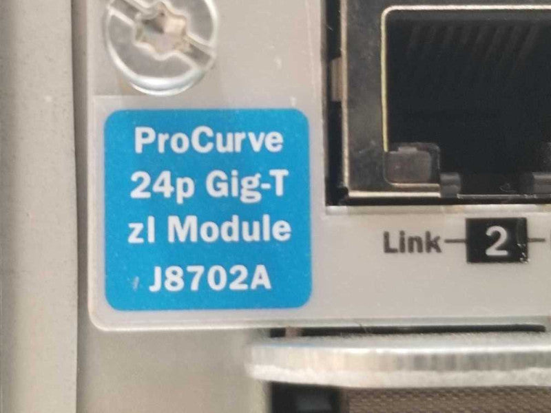 HP ProCurve 5406ZL J8697A with 4x J8702A 1x J8705A 1x J8726A 2x J8712A Power ~
