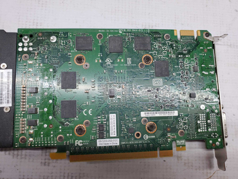 Nvidia Quadro K4000 3GB GDDR5 PCI Express 2.0 x16 Video Graphics Card Tested )