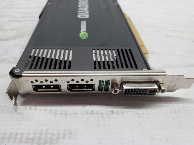 Nvidia Quadro K4000 3GB GDDR5 PCI Express 2.0 x16 Video Graphics Card Tested )