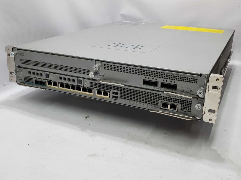 CISCO ASA 5585 w/ 5585-X SSP-10, 5585-X 4-Port 10GE modules, 2x PSU |