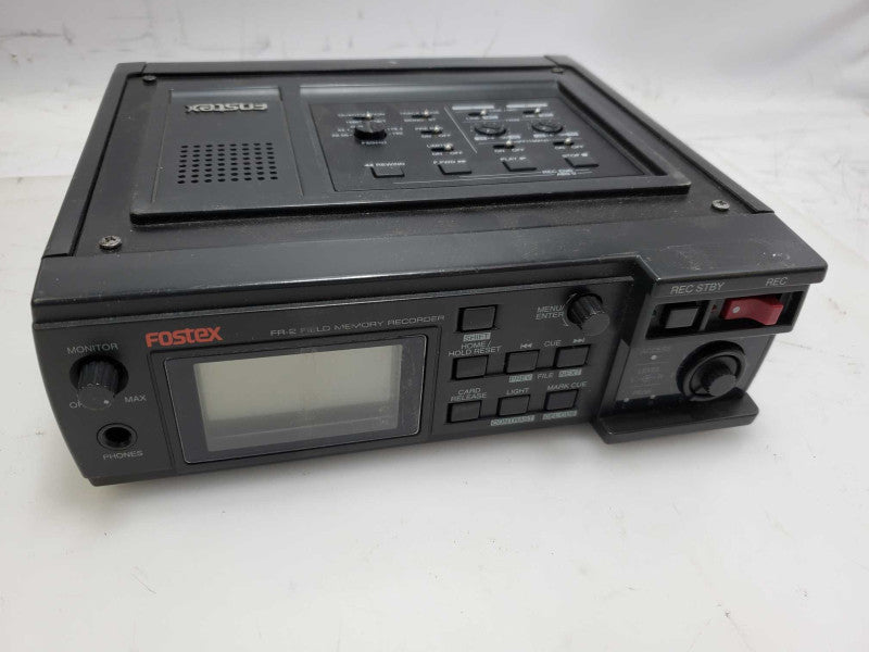 Fostex FR 2 Field Memory Recorder 2 Channel Portable for parts or repair )