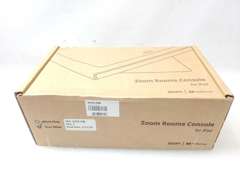 Heckler Design Zoom Rooms Console for iPad H5239-GW _