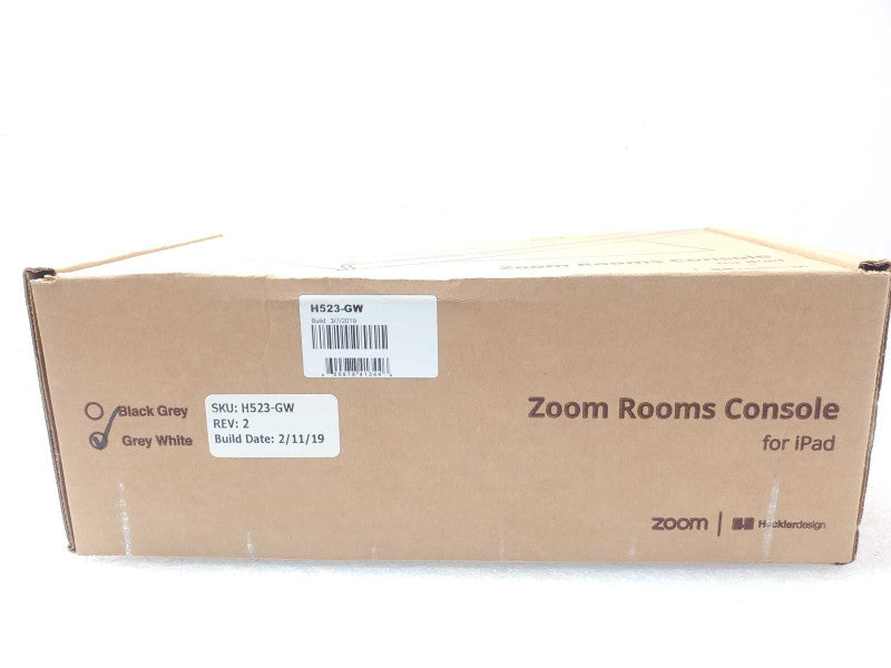 Heckler Design Zoom Rooms Console for iPad H5239-GW _