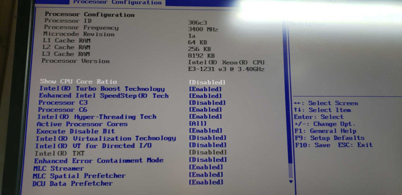Custom Workstation Xeon E3-1231 V3 @ 3.40ghz / 8gb ram / no gpu #