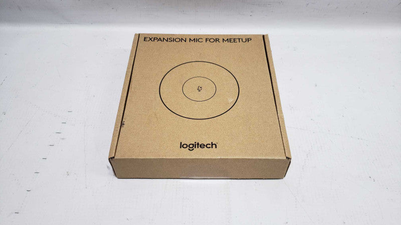 New Logitech 889-000130 Expansion Mic for MeetUp Conferencing System [