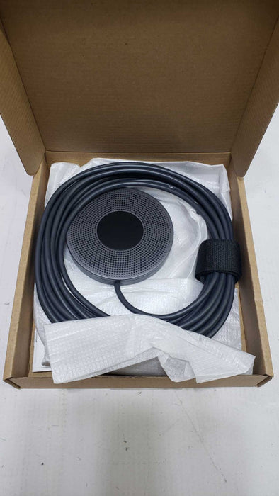 New Logitech 889-000130 Expansion Mic for MeetUp Conferencing System [