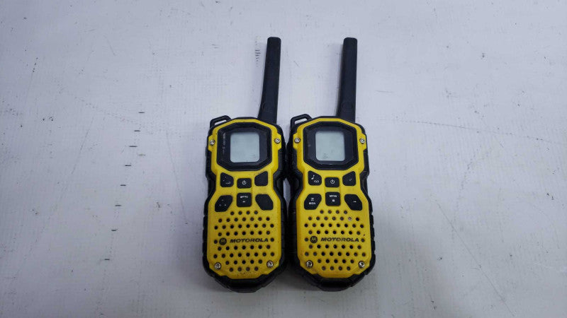 Motorola Talkabout MS350R Yellow Set 35 Mile Waterproof Walkie Talkies [