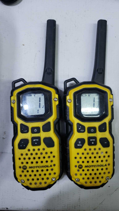 Motorola Talkabout MS350R Yellow Set 35 Mile Waterproof Walkie Talkies [