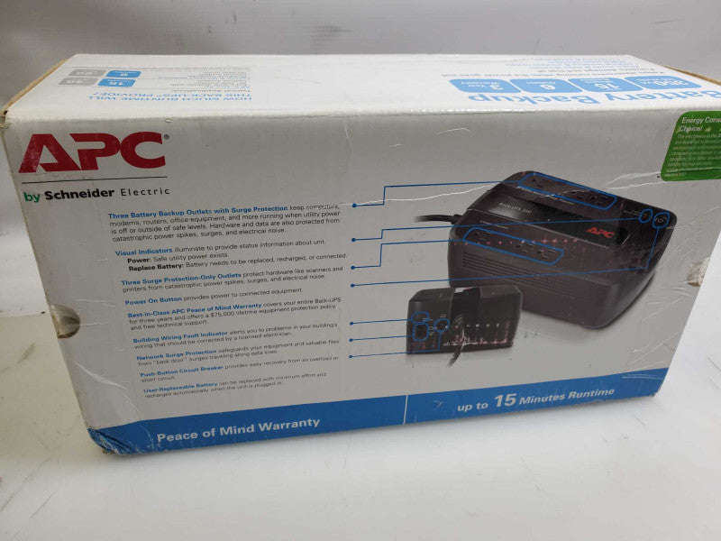 Apc BE350G Battery Backup _ New open-box )