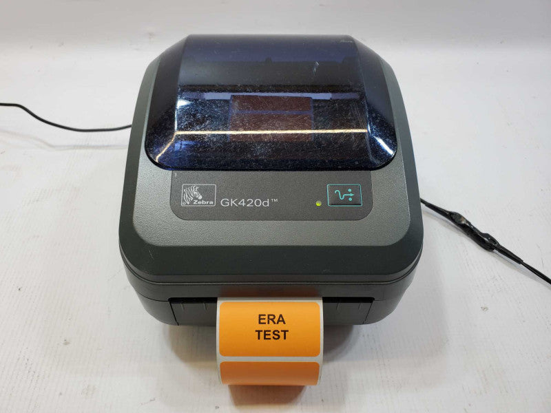 Zebra ZDesigner GK420d Thermal Printer *READ* (