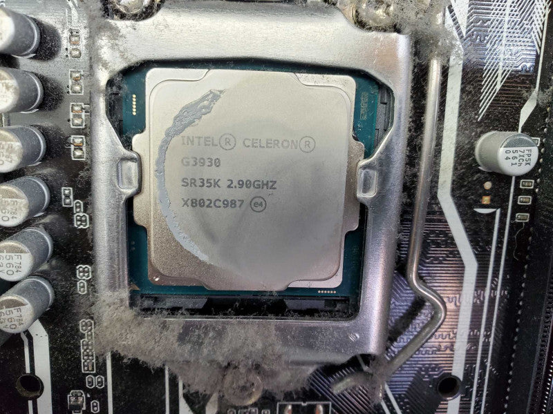 Custom PC ASUS Prime B250N-A with CPU Celeron G3930 barebone for parts )