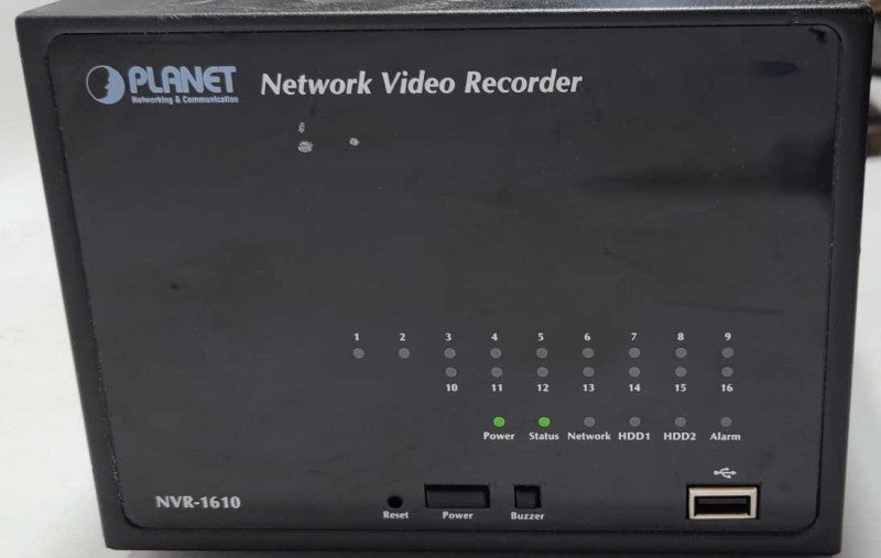 PLANET NVR-1610 V3 16-Channel Advanced Network Video Recorder NO HDD $