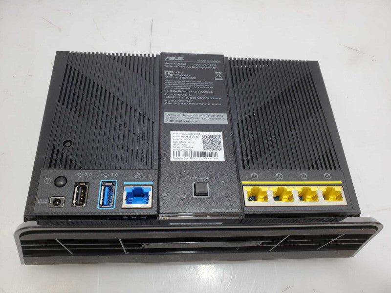 ASUS AC2900 Dual Band Gigabit WiFi Gaming Route RT-AC86U  )