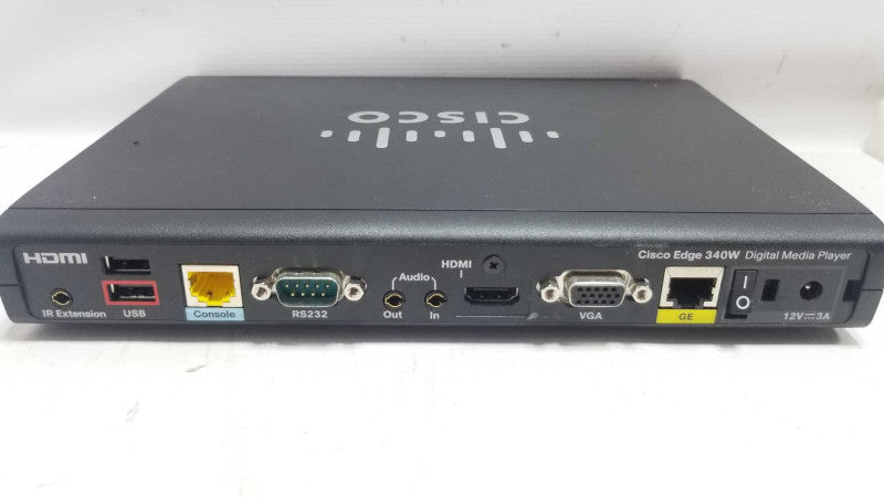 CISCO SYSTEMS EDGE 340 DIGITAL MEDIA PLAYER CS-E340W, QTY. ~