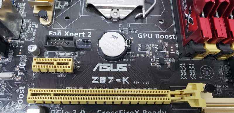 CPU/MOBO Combo i7-4770k @ 3.50ghz / 32gb ram / Z87-K Motherboard #