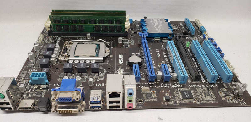 cpu/motherboard combo i5-3470 @ 3.20ghz / 14gb ram / P8Z77-V LX motherbord #