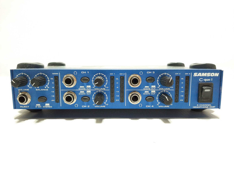 Samson C-que 8. 4 Channel Headphone Amplifier -QTY +