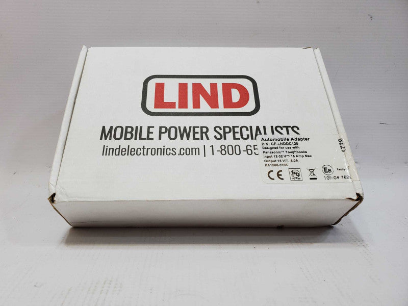 Lind Automobile Adapter for Panasonic ToughBooks 12-32 volt input +QTY- (