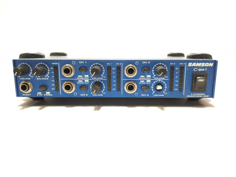 Samson C-que 8. 4 Channel Headphone Amplifier. +