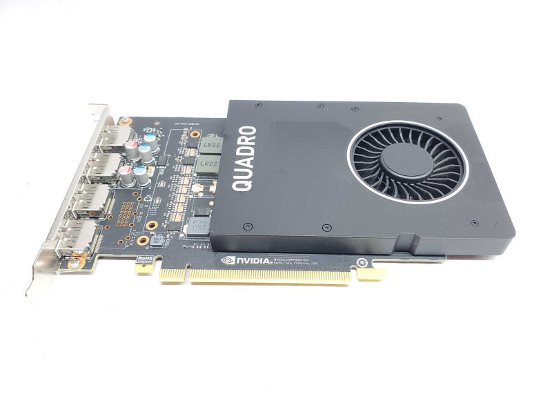 NVIDIA Quadro P2000 5GB GDDR5 Quad Display Port GPU _