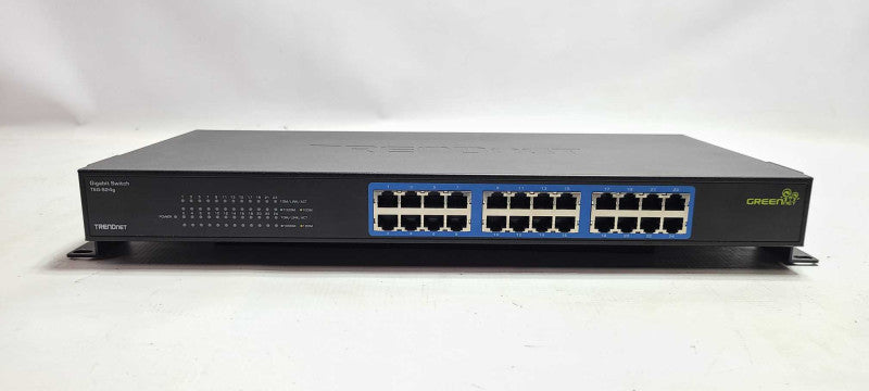 Trendnet Greenet Gigabit Switch TEG-S24g 24 Port Network W/Ears $