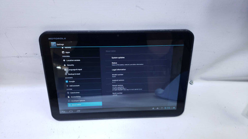Motorola Xoom 2 32GB WiFi MZ615 Black Tablet [