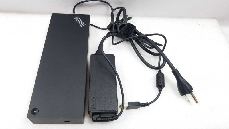 Lenovo ThinkPad Thunderbolt 3 Workstation Dock 40AN DK1841 03X7538 w/ AC Adapt ~