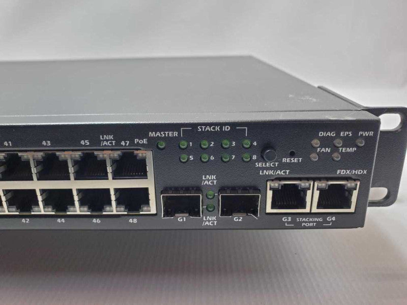 Dell PowerConnect 3548P 48-Port Gigabit PoE Managed Switch w/ Racks, QTY. ~