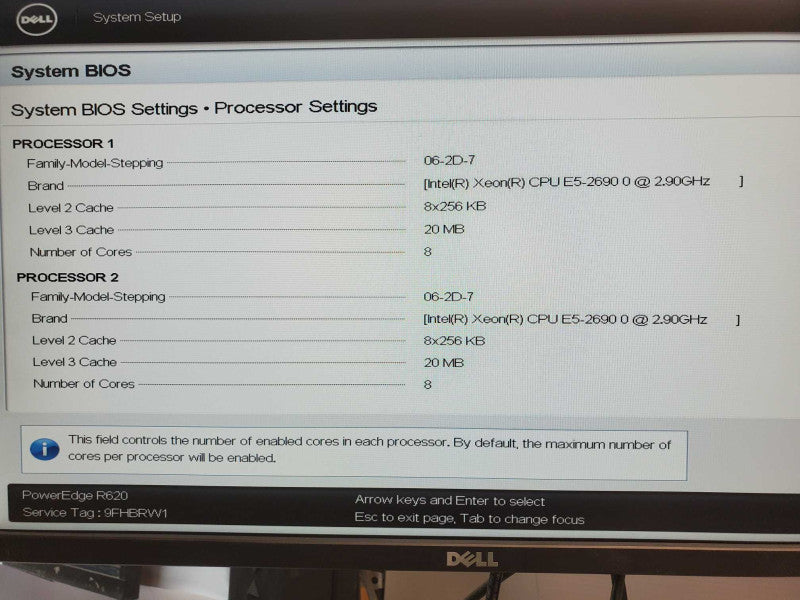 Dell PE R620, 2x Xeon E5-2690 2.9GHz 8C, 64GB RAM, H710 Mini, 2x PSU, 2.5\\" _