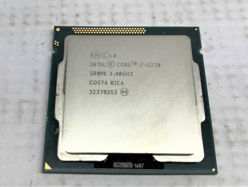 Intel Core i7-3770 3.40GHz SR0PK Quad Core 8MB LGA1155 Processor