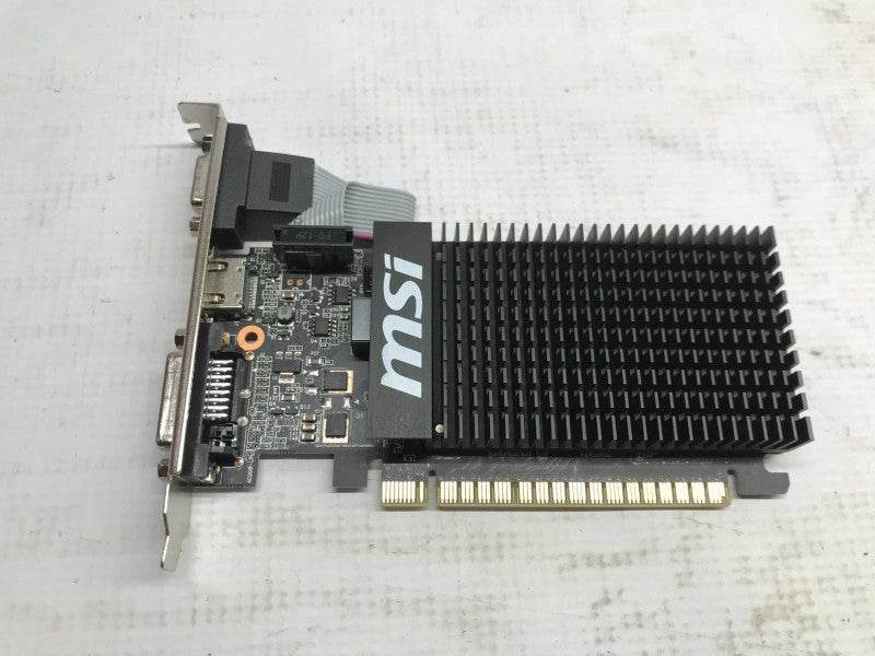MSI Nvidia GeForce GT 710 1GB DDR3 PCI-E  Video Graphics Card Low Profile