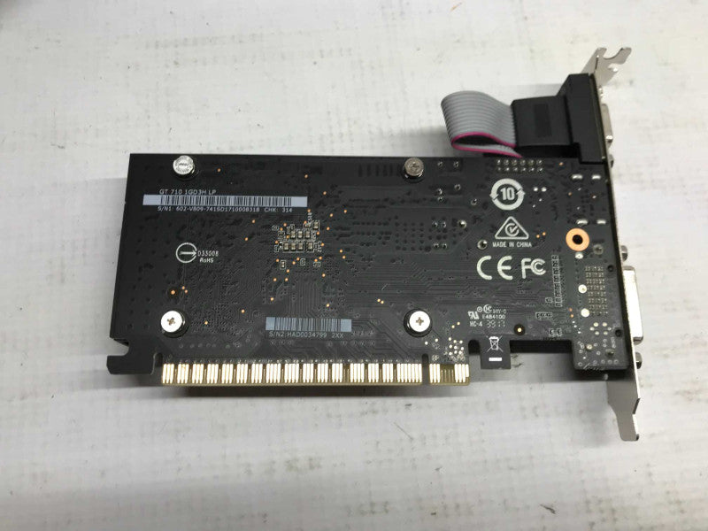 MSI Nvidia GeForce GT 710 1GB DDR3 PCI-E  Video Graphics Card Low Profile