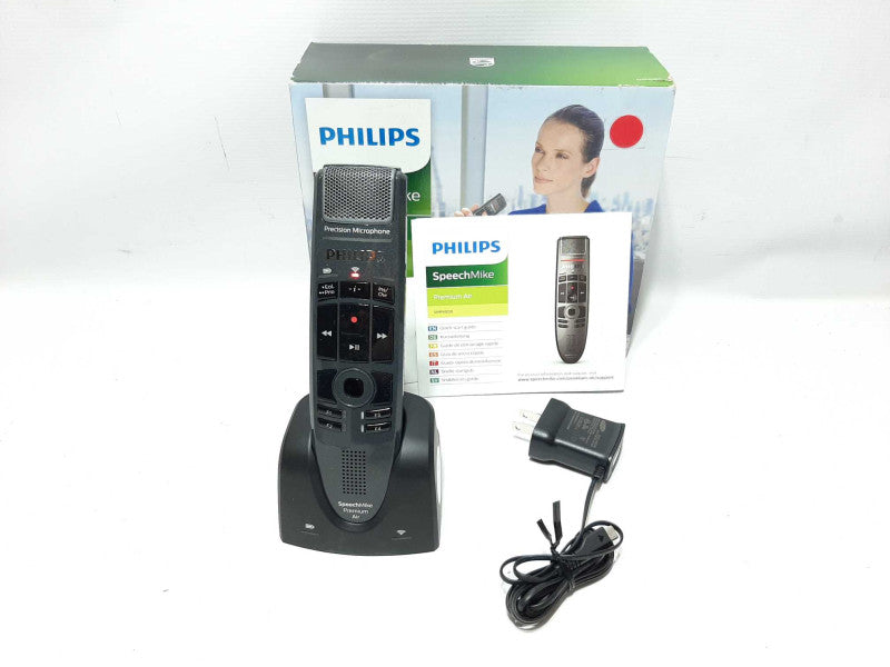 Philips SpeechMike Premium Air USB Dictation Microphone +
