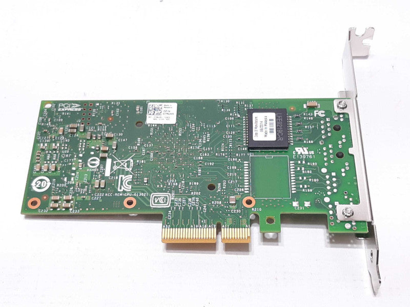 Dell Intel I350-T2 Dual Port 1Gb Gigabit PCIe Network Adapter Card 07MJH5 +
