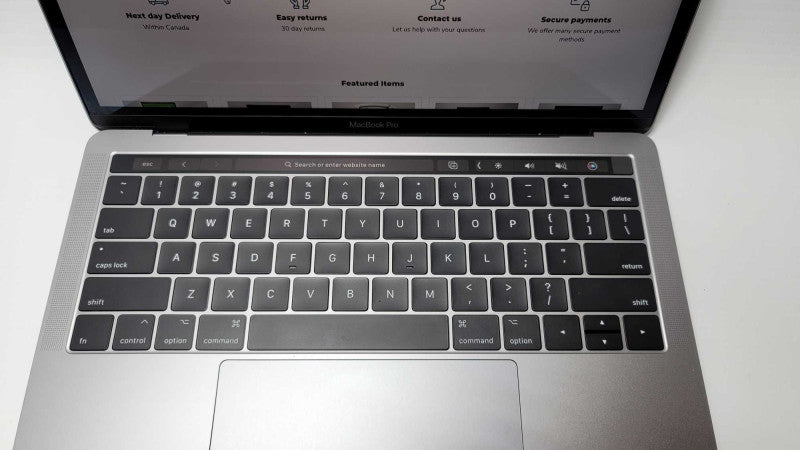 MacBook Pro 13 inch 2017 TouchBar with i7 CPU 16GB RAM & 256GB Storage  -