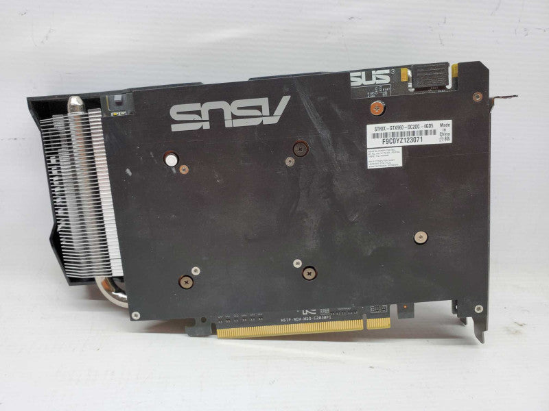 ASUS STRIX NVIDIA GEFORCE GTX 960 4GB GDDR5 VIDEO CARD (