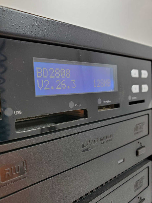 Pioneer BD2808 CD/DVD Duplicator 7x CD/DVD Burner, 250GB HDD (