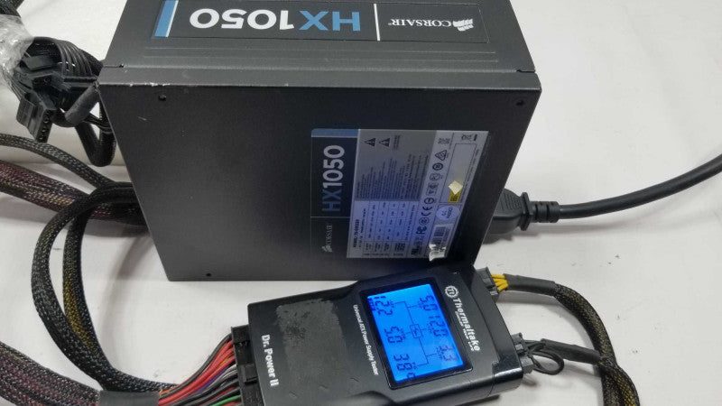 Corsair HX Series HX1050 1050 Watt Power Supply Semi-Modular ATX PSU ~