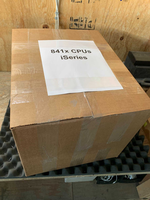 821x intel iSeries CPUs